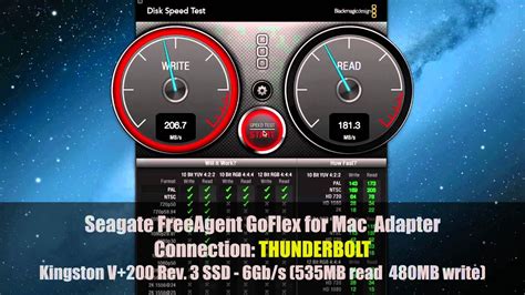 thunderbolt hard drive speed test|check if laptop has thunderbolt.